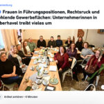 Bericht MAZ Unternehmerinnen in Oberhavel treffen Bürgermeister Alexander Laesicke